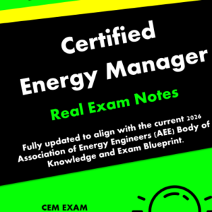 CEM Exam Study Guide - Complete All Parts Bundle